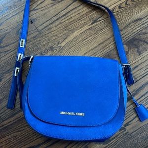 Michael Kors, electric blue crossbody.